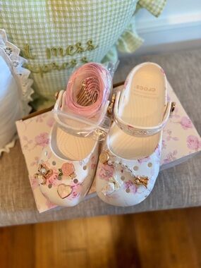 Love Shack Fancy Crocs Ballet Flats